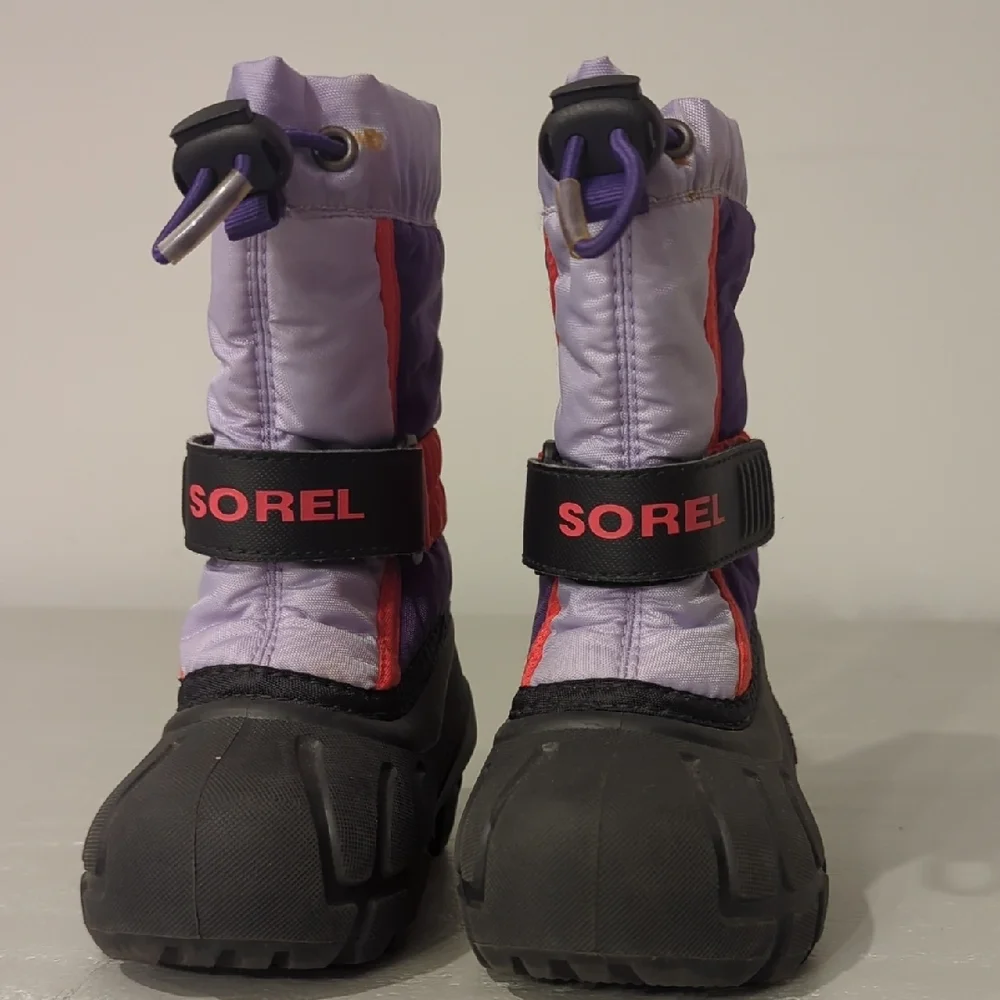 Sorel Flurry‎ Waterproof Snow Boots Purple size 6